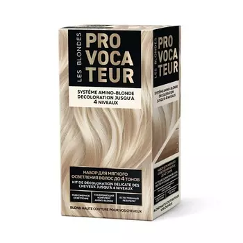 PROVOCATEUR Набор для мягкого осветления волос до 4 тонов Les Blondes