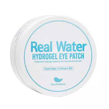 PRRETI Патчи увлажняющие гидрогелевые с ледниковой водой Real Water Hydrogel Eye Patch