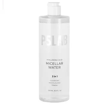 PS.LAB Мультиактивная мицеллярная вода с гиалуроновой кислотой 3 в 1 Micellar Water Hyaluronic Acid