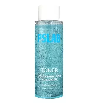 PS.LAB Омолаживающий тонер для сухой и обезвоженной кожи с гиалуроновой кислотой Hyaluronic Acid, Collagen
