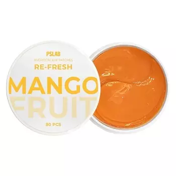 PS.LAB Патчи против следов усталости с экстрактом манго Hydrogel Eye Patches Re-Fresh Mango