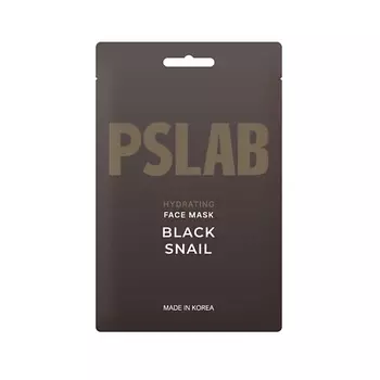 PS.LAB Питательная тканевая маска для лица Black Snail