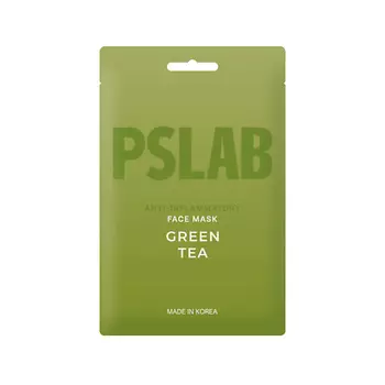 PS.LAB Противовоспалительная тканевая маска для лица Green Tea