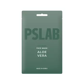 PS.LAB Успокаивающая тканевая маска для лица Aloe Vera