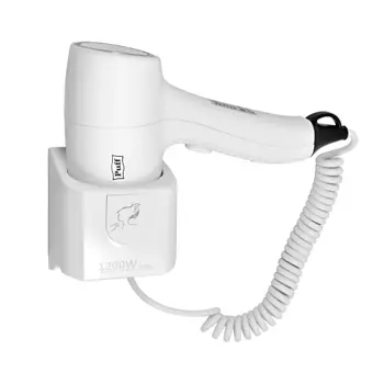 PUFF Puff-1205 Фен для волос настенный с держателем, стационарный, Арт.: 1405.035