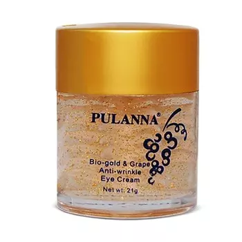 PULANNA Омолаживающий крем для век Био-Золото-Виноград - Bio-gold & Grape Anti-wrinkle Eye Cream 21.0