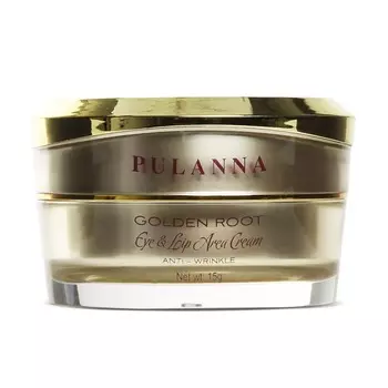 PULANNA Восстанавливающий крем для контура век и губ Золотой Корень - Eye & Lip Cream Anti-Wrinkle 15.0