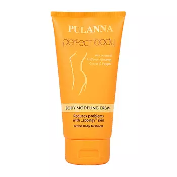 PULANNA Антицеллюлитный крем для тела с перцем, имбирём и кофеином 150.0