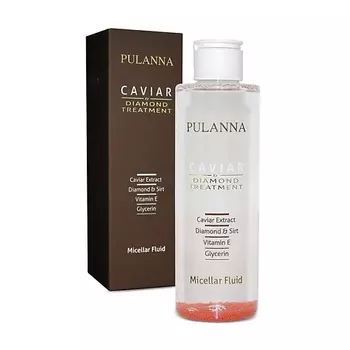 PULANNA Мицеллярная вода Икра и Бриллиантовая пудра - Treatment Micellar Fluid 200.0