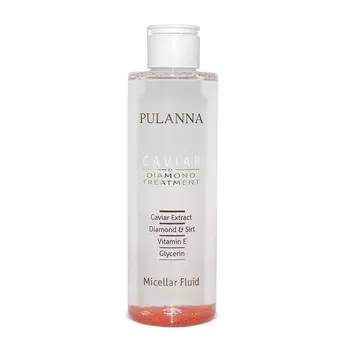 PULANNA Мицеллярная вода Икра и Бриллиантовая пудра - Treatment Micellar Fluid 200.0