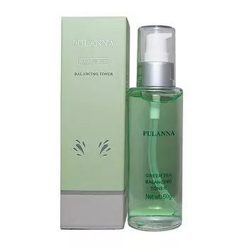 PULANNA PH-балансирующий тонер-Balancing Toner, серия Зелёный чай