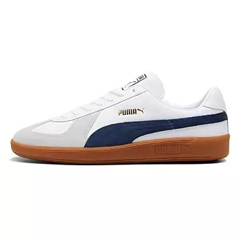 PUMA Кроссовки Army Trainer Anti-Slip Wear-Resistant Low-Top Skateboard Shoes Unisex Marine Blue