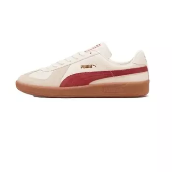 PUMA Кроссовки Army Trainer Low-Top Skateboard Shoes Unisex White Red