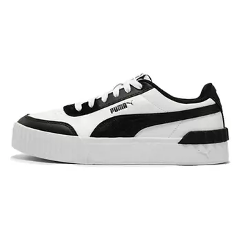 PUMA Кроссовки Carina Anti-Slip Wear-Resistant Low-Top Skateboard Shoes Womens White Black
