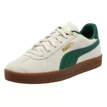 PUMA Кроссовки Club Anti Slip Wear Resistant Low Top Skateboard Shoes Unisex White Green