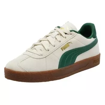 PUMA Кроссовки Club Anti Slip Wear Resistant Low Top Skateboard Shoes Unisex White Green