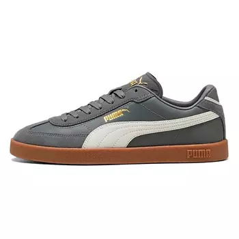 PUMA Кроссовки Club Anti Slip Wear Resistant Low Top Skateboard Shoes Unisex Gray