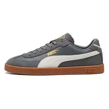 PUMA Кроссовки Club Anti Slip Wear Resistant Low Top Skateboard Shoes Unisex Gray