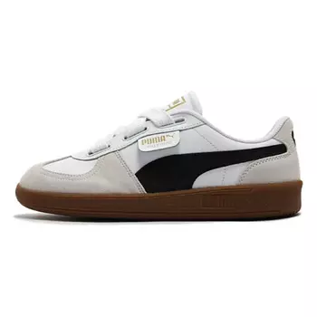 PUMA Кроссовки Palermo Anti-Slip Wear-Resistant Low-Top Skateboard Shoes Womens White Black Gray