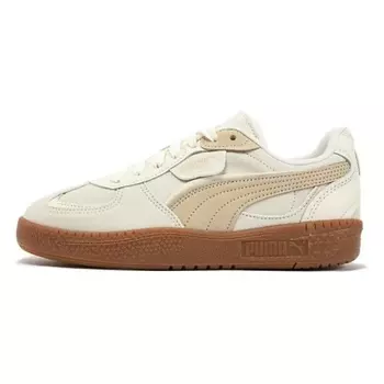PUMA Кроссовки Palermo Anti-Slip Wear-Resistant Low-Top Skateboard Shoes Unisex Ecru