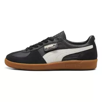 PUMA Кроссовки Palermo Leather Black Feather Grey Gum