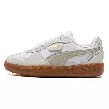 PUMA Кроссовки Palermo Moda Wns Durable Breathable Low-Top Skateboard Shoes Womens White Brown