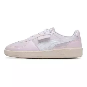 PUMA Кроссовки Palermo Slip-Resistant Cushioning Low-Top Skateboard Shoes Womens Pink White