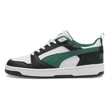 PUMA Кроссовки Rebound V6 Low White Black Green