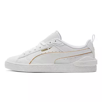 PUMA Кроссовки Suede Bloc 'Liquid Metal White Team Gold'