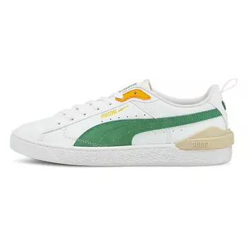 PUMA Кроссовки Suede Bloc White Amazon Green
