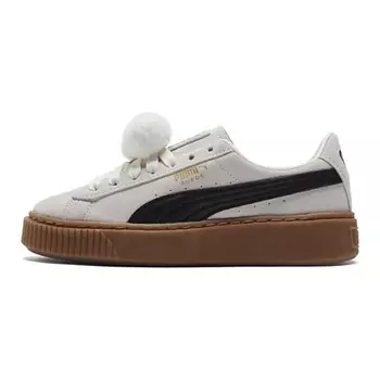 PUMA Кроссовки Suede Platform Cream White Womens