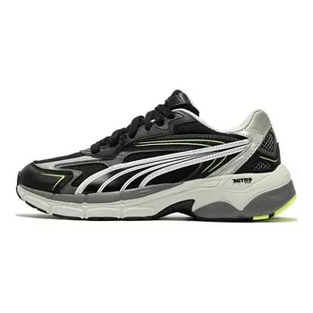 PUMA Кроссовки Teveris Nitro Noughties 'Black Fast Yellow'
