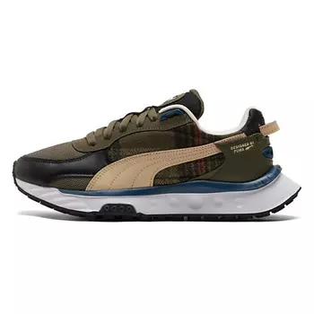 PUMA Кроссовки Wild Rider Flannel 'Green Blue'