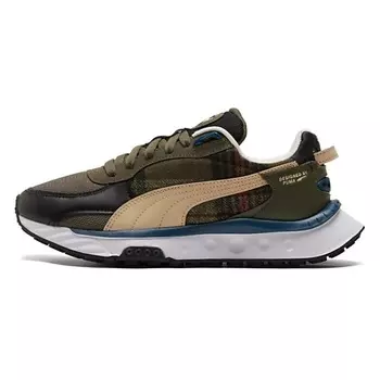 PUMA Кроссовки Wild Rider Flannel 'Green Blue'