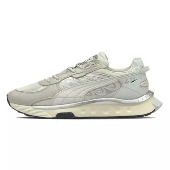 PUMA Кроссовки Wild Rider Low Top Running Shoes Ivory 'Gray Silver White'