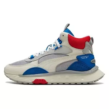 PUMA Кроссовки Wild Rider Mid Ivory Glow Future Blue