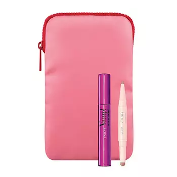 PUPA Подарочный набор с тушью для ресниц и помадой для губ с модным аксессуаром Vamp! Lash Extender