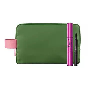 PUPA Подарочный набор с тушью для ресниц и подводкой для глаз с модным аксессуаром Vamp! Lash Extender