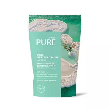 PURE BASES Мертвого моря соль 1000.0