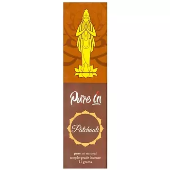 PURE IN Эксклюзивные благовония. Patchouli/ Пачули 10