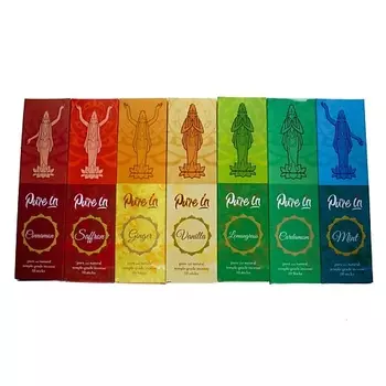 PURE IN Эксклюзивные благовония. Подарочный набор Специи 7 запахов 10.0