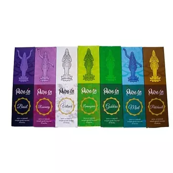 PURE IN Эксклюзивные благовония. Подарочный набор Травы 7 запахов 10