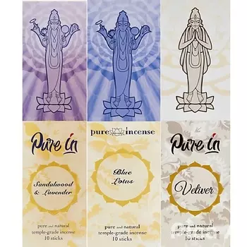 PURE IN Приветственный набор благовоний Лавандовый