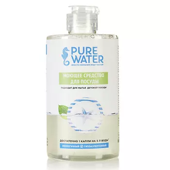 PURE WATER Средство для посуды гипоаллергенное 450.0