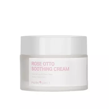 PUREFORET Крем для лица успокаивающий с экстрактом розы дамасской Rose Otto Soothing Cream