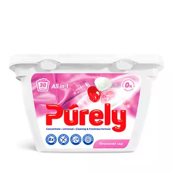 PURELY Капсулы для стирки Японский сад
