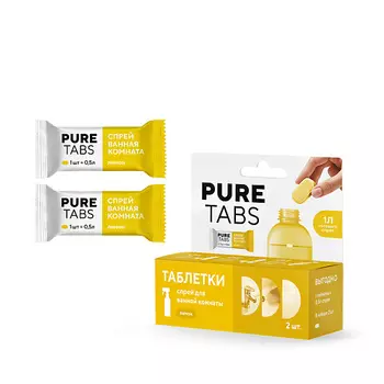 PURETABS Спрей для ванной комнаты - 2 таблетки