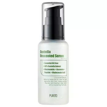 PURITO Восстанавливающий серум для лица с центеллой Centella Unscented Serum 60