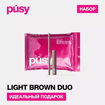 PUSY Тушь и карандаш для бровей