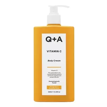 Q+A Крем для тела Vitamin C
